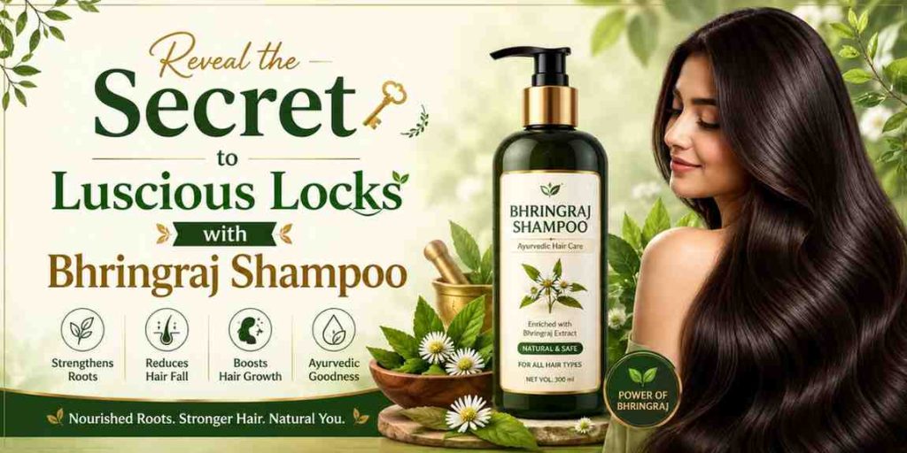 Reveal the Secret to Luscious Locks with Bhringraj Shampoo
