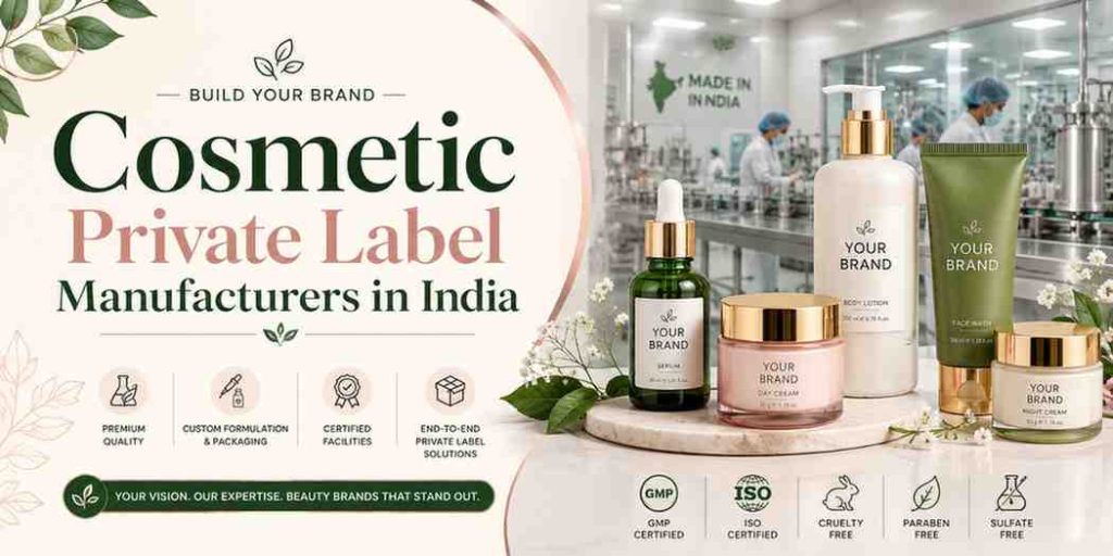 Cosmetic Private Label Manufacturers in India