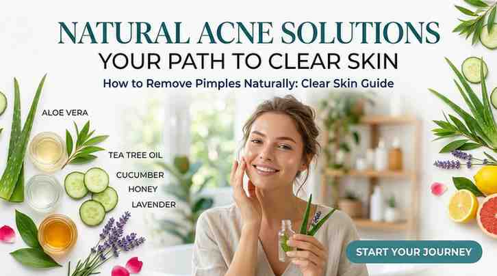 How to Remove Pimples Naturally: Clear Skin Guide